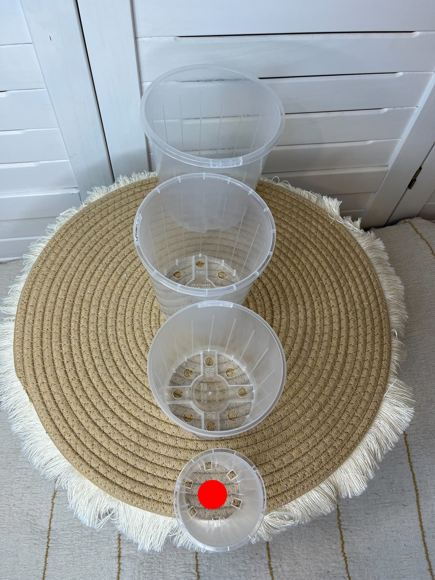 Clear Nursery Pot 7cm (170ml)