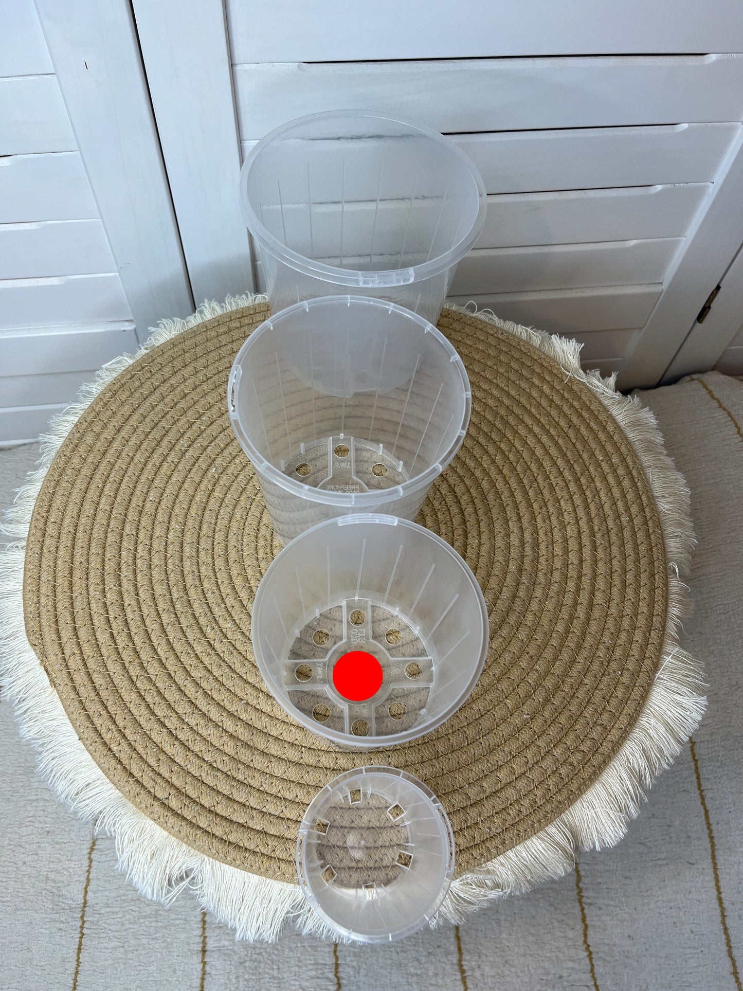 Clear Nursery Pot 10cm (0.75L)